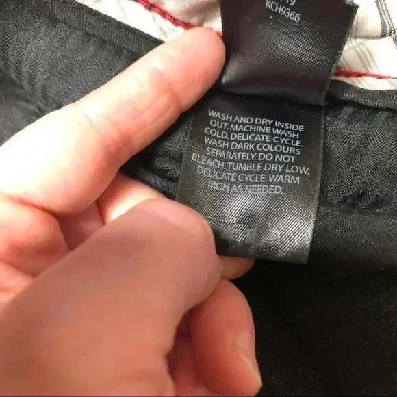 Kenneth Cole Reaction Dress Pants Black Size 34 - Picture 9 of 16